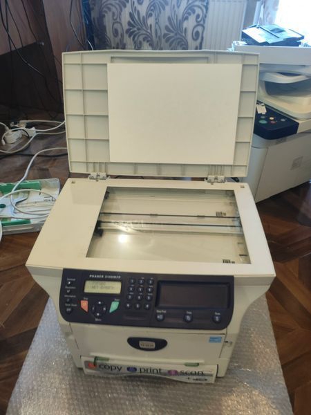 Лазерний БФП Xerox 3100MFP Обслужений Новий картридж + чіп картка 3100mfp фото